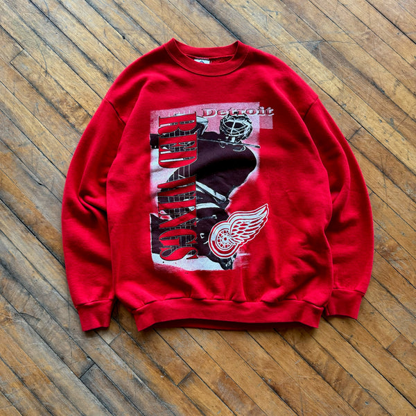 90's Red Wings Crewneck (XL)