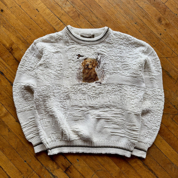 90's Golden Retriever Sweater (L)