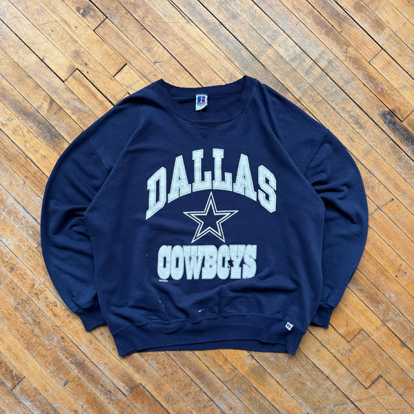 90's Russell Dallas Cowboys Crewneck (XXL)