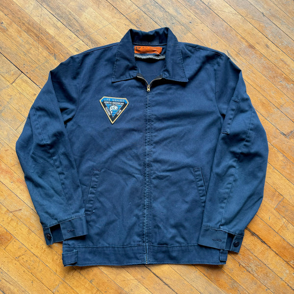 90's Patchwork Mechanic Jacket (M)