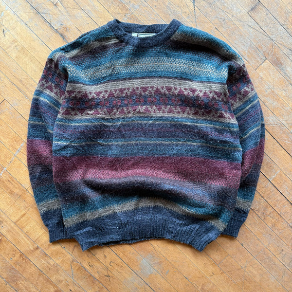 90's Pattern Sweater (L)