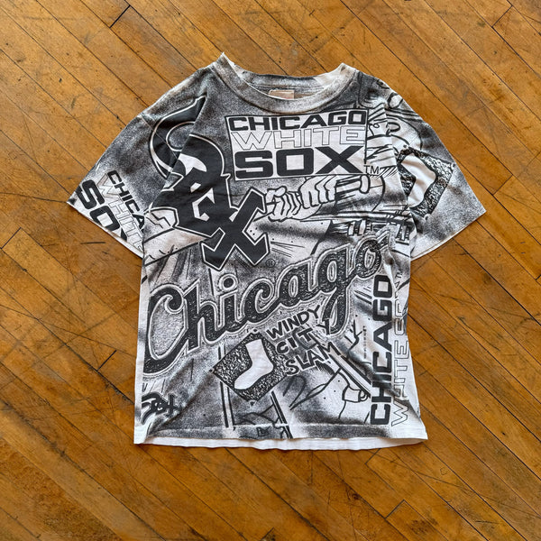 90's AOP White Sox Tee (M)