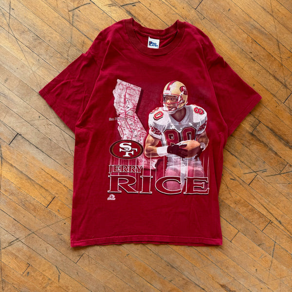 90's 49er's Jerry Rice Tee (L)