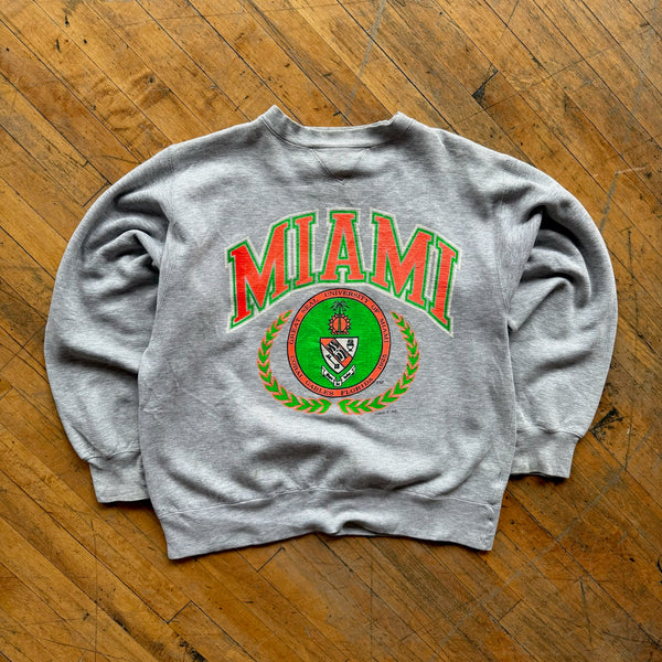 90's University of Miami Crewneck (M)