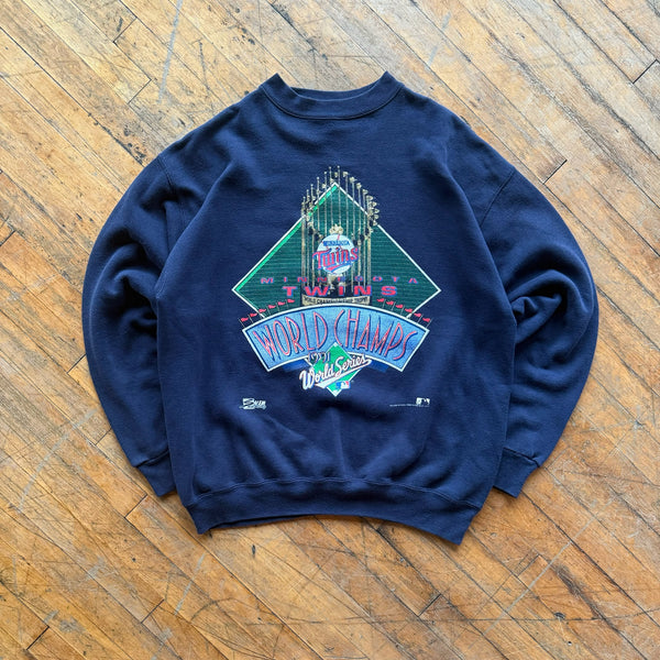 90's Salem Minnesota Twins Crewneck (L)