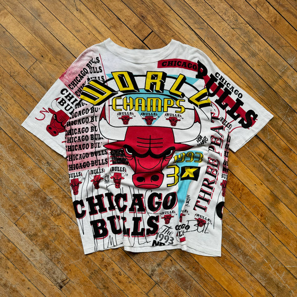 90's Chicago Bulls AOP Tee (XL)