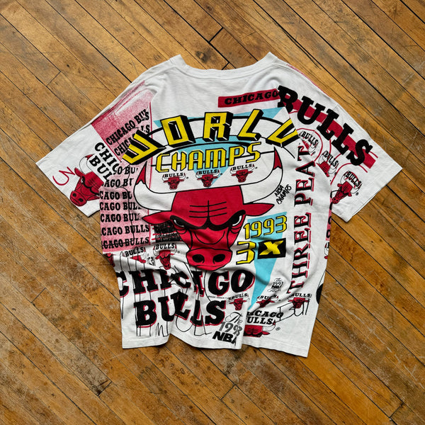 90's Chicago Bulls AOP Tee (XL)