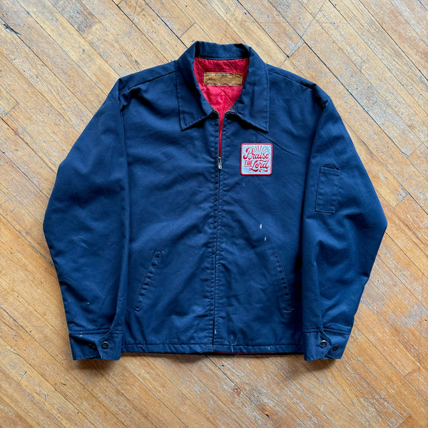 90's Patchwork Mechanic Jacket (XL)