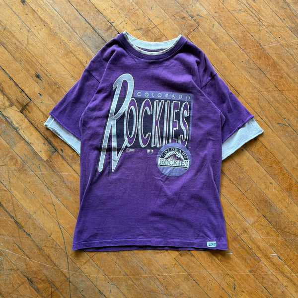 90's Salem Colorado Rockies Tee (L)