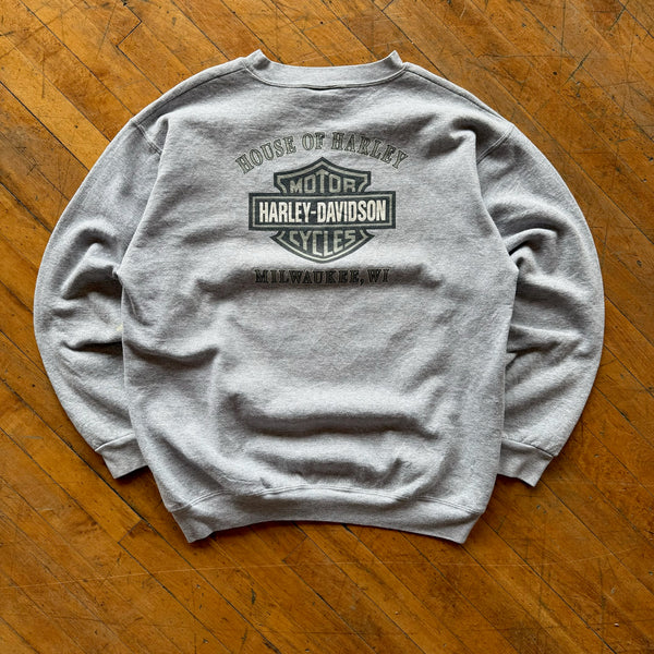 00's Harley Davidson Crewneck (L)