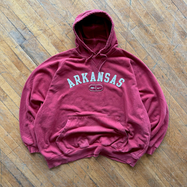 90's Nike Arkansas Hoodie (XXL)