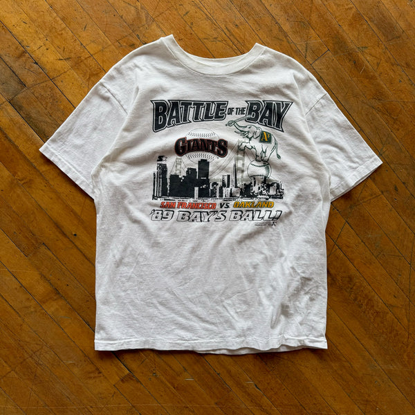 80's Giants vs A's Tee (XL)