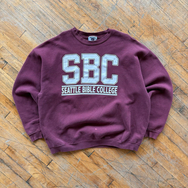 90's Seattle Baptist College Crewneck (XXL)