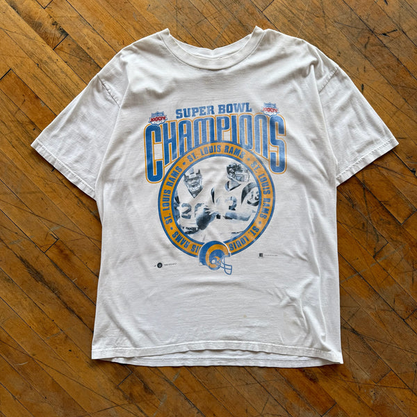 90's St. Louis Rams Super Bowl Tee (XL)