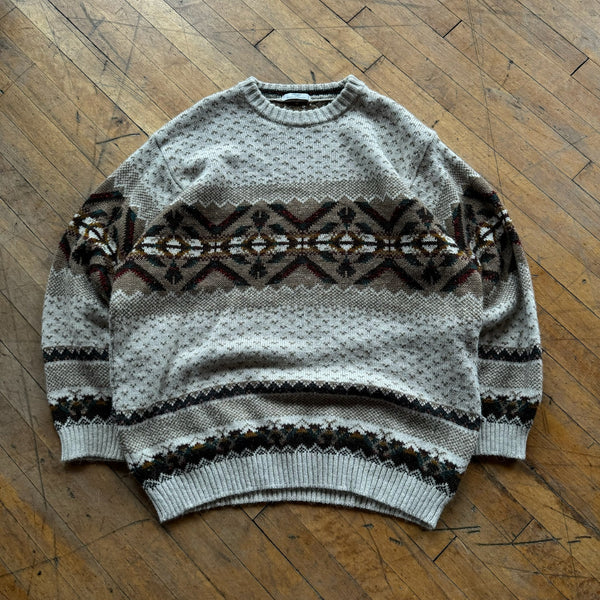 90's Pattern Sweater (XL)