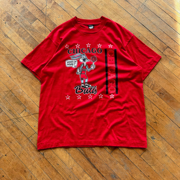 90's Chicago Bulls X Bugs Bunny Tee (XL)