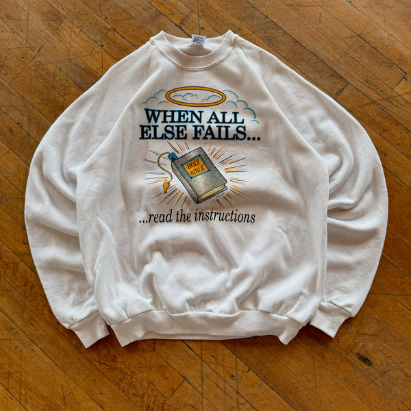 90's Bible Crewneck (XL)