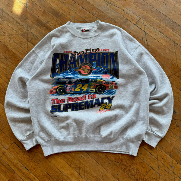 90's Nutmeg Jeff Gordon Nascar Crewneck (XL)