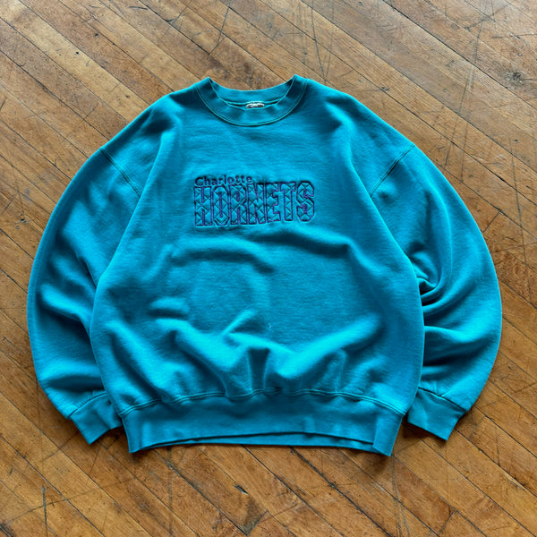 90's Charlotte Hornets Crewneck (XL)