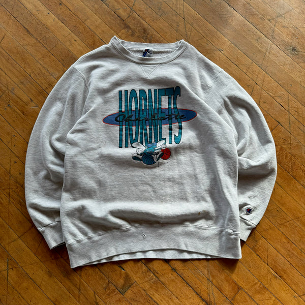 90's Champion Charlotte Hornets Crewneck (XXL)