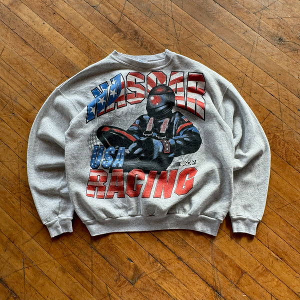 90's USA Racing Nascar Crewneck (L)