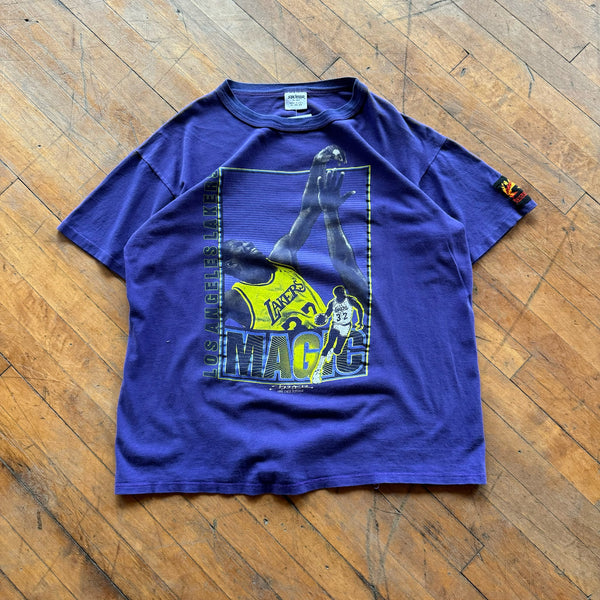 90's Magic Johnson Lakers Tee (XL)