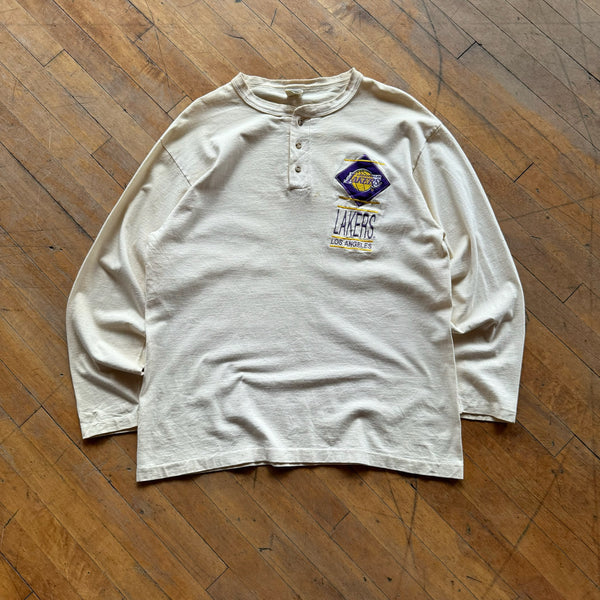 90's Lakers Long Sleeve Tee (L)