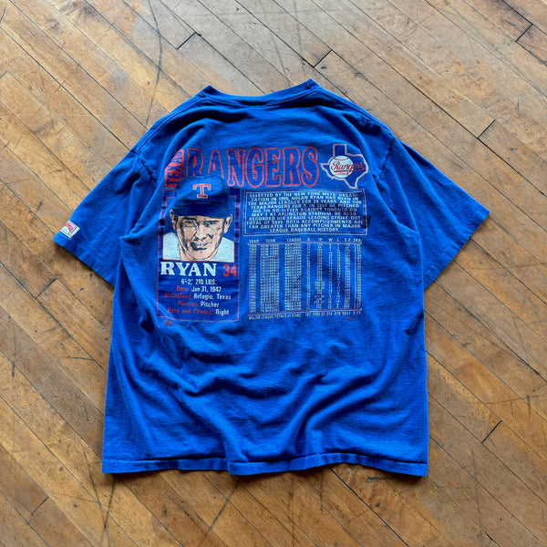 90's Nutmeg Nolan Ryan Player Card Tee (L)