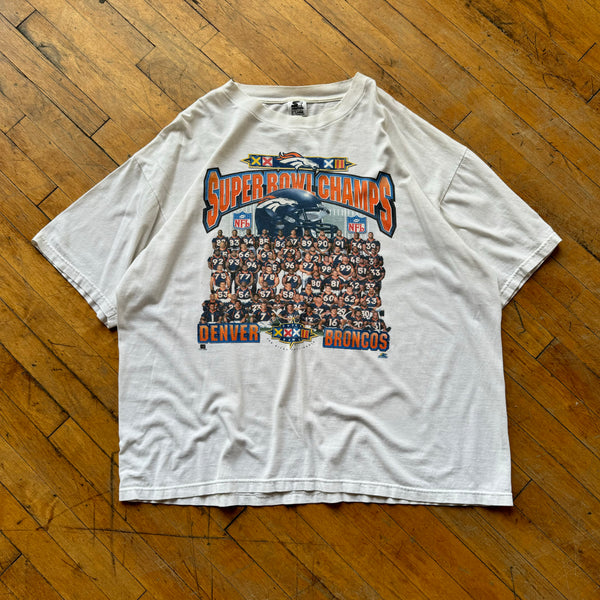 90's Denver Broncos Super Bowl Tee (XL)