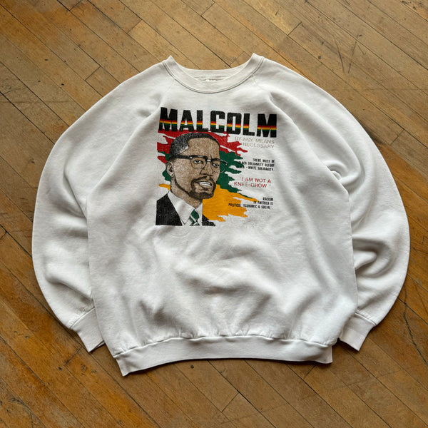 90's Malcolm X Crewneck (L)