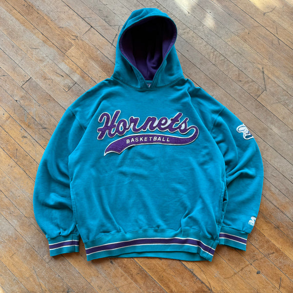 90's Starter Hornets Hoodie (M)