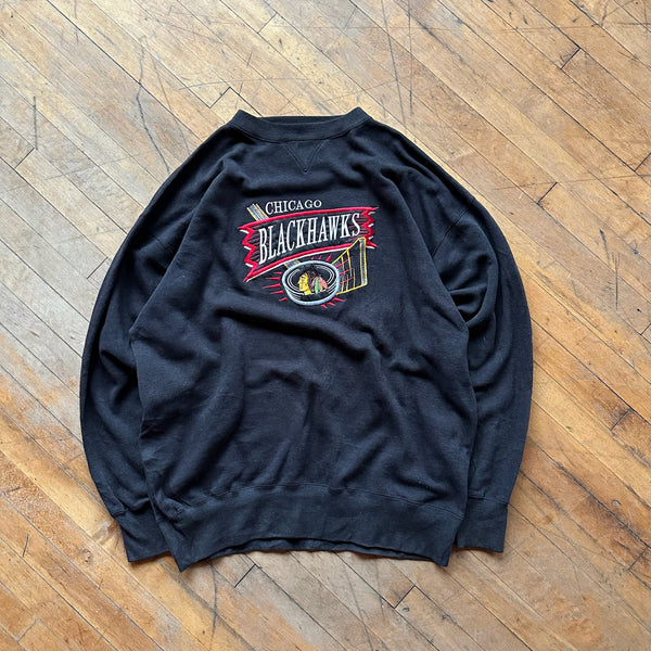 90's Chicago Blackhawks Crewneck (XL)