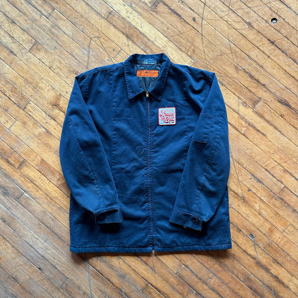 90's Patchwork Mechanic Jacket (XL)