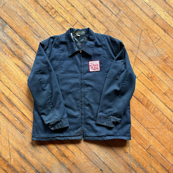 90's Patchwork Mechanic Jacket (XL)