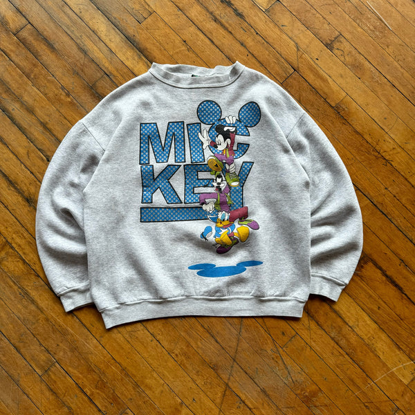 90's Mickey Crewneck (L)