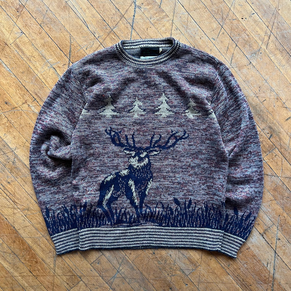 90's Deer Sweater (S)