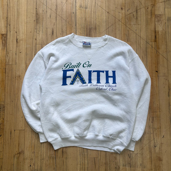 90's Faith Crewneck (L)