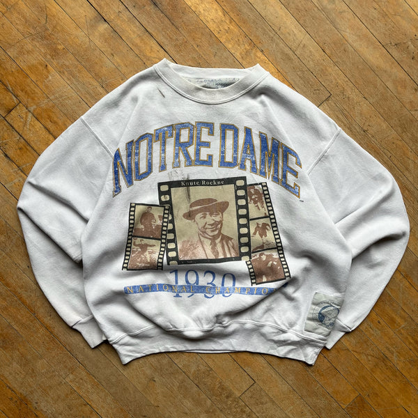 90's Notre Dame Crewneck (XL)