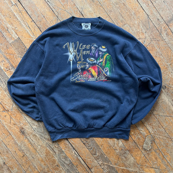 90's Wise Men Crewneck (L)