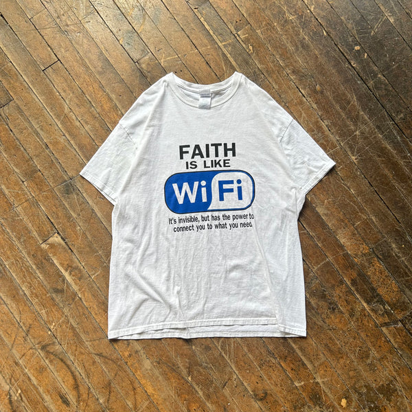 90's Faith x Wifi Tee (L)