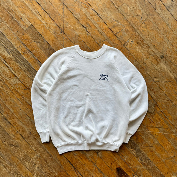 90's Peace Crewneck (M)