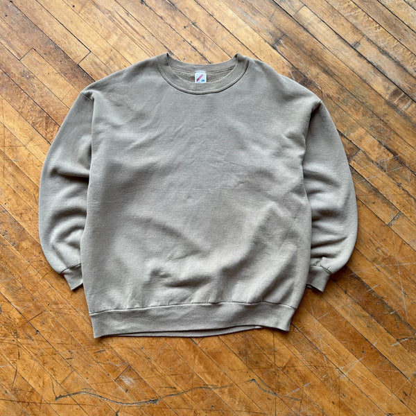 90's Neutral Blank Crewneck (XL)