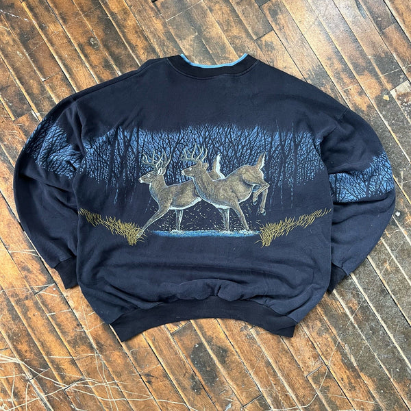 90's AOP Nature Crewneck (XL)