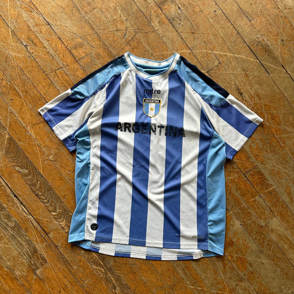 00's Argentina Soccer Jersey  (L)